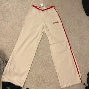 Retro adidas wide leg joggers